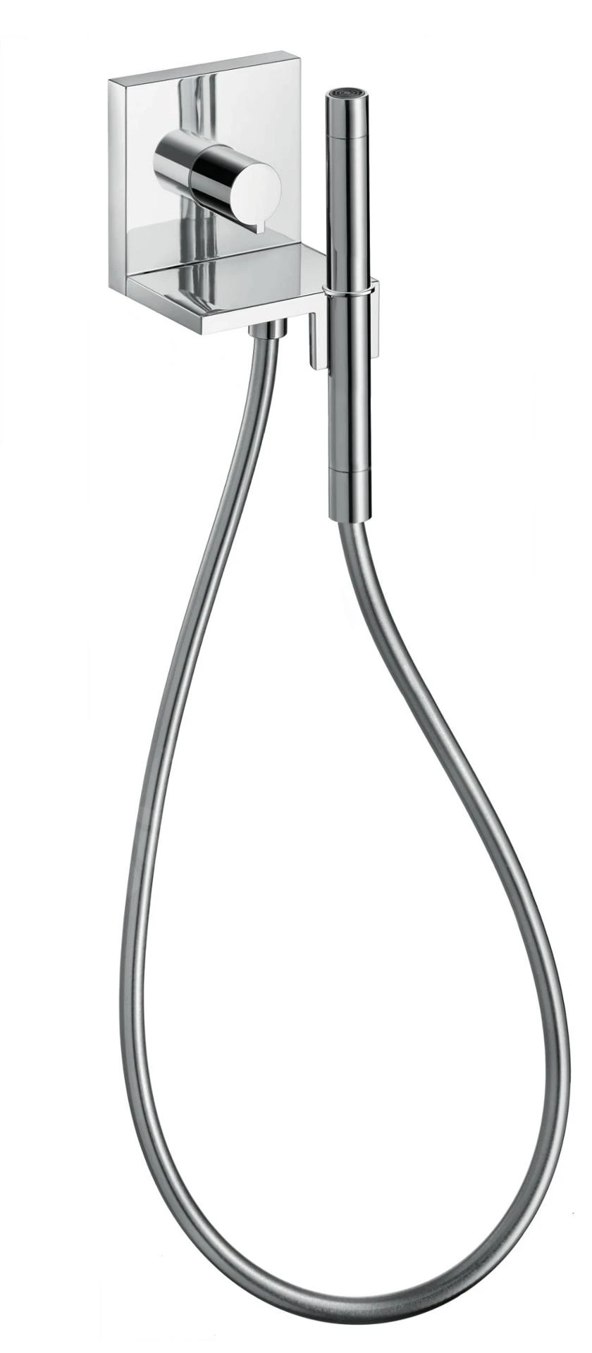 Axor ShowerCollection - Afbouwdeel Met 2-jets Handdouche, Douchehouder En Doucheslang, Chroom 10651000 - Afbeelding 3