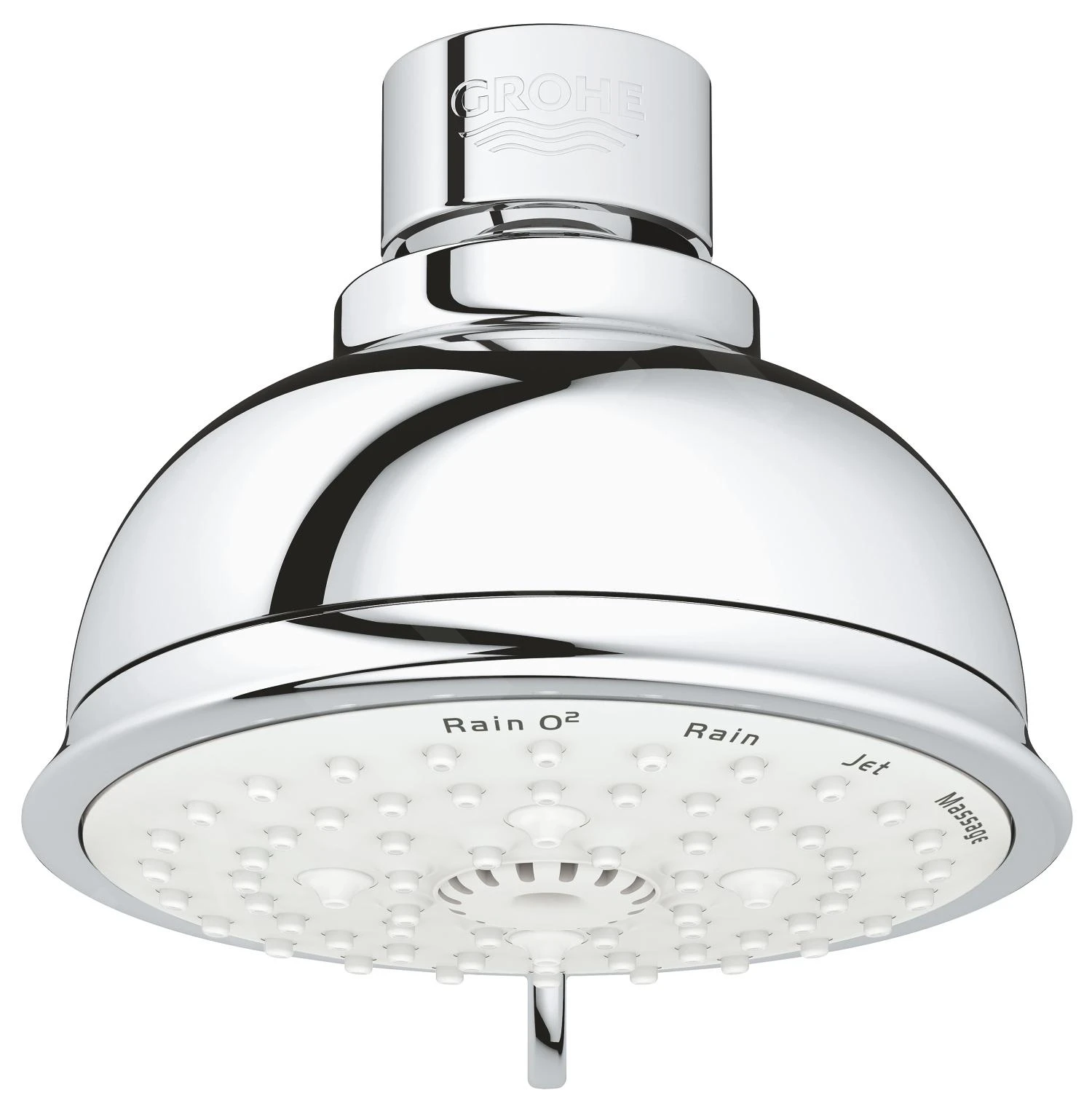Grohe Tempesta Rustic - Hoofddouche 4jet, Chroom 27610001