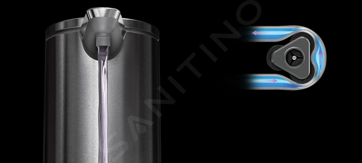 Simplehuman Badkamer Accessoires - Zeepdispenser Met Sensor, 266 Ml, Gebrosteld Rvs ST1043 - Afbeelding 7