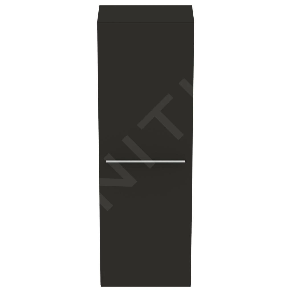 Ideal Standard I.Life A - Hoge Kast 400x300x1200 Mm, 1 Deur L/P, Mat Carbon Grijs T5261NV - Afbeelding 3