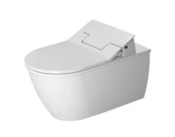 Duravit Darling New - Wandcloset Voor Bidet Wc Bril SensoWash, Met WonderGliss, Alpine Wit 25445900001