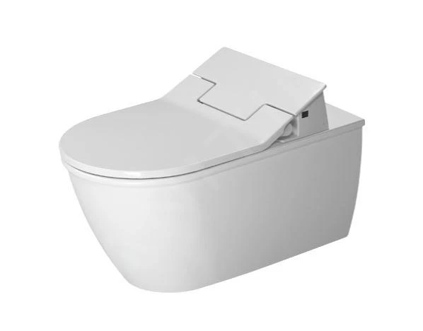Duravit Darling New - Wandcloset Voor Bidet Wc Bril SensoWash, Met WonderGliss, Alpine Wit 25445900001