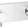 Grohe Grohtherm F - Wandaansluitocht Met Houder, Chroom 27621000