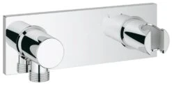 Grohe Grohtherm F - Wandaansluitocht Met Houder, Chroom 27621000