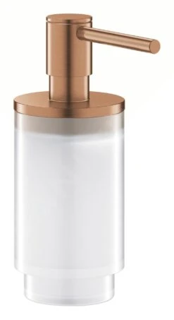 Grohe Selection - Zeepdispenser, Glas/geborsteld Warm Sunset 41028DL0