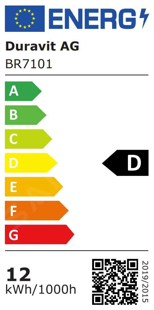 Duravit Brioso - Spiegelkast 760x620x148 Mm, Links, 1 Deur, Glans Wit BR7101L22221000 - Afbeelding 4