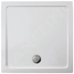 Ideal Standard Simplicity Stone - Douchebak Gietmarmer 810x810 Mm, Wit L504401