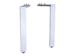 Geberit Acanto - Kast Voeten 316 Mm, Aluminium/chroom 500.657.00.2