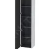 Duravit L-Cube - Hoge Kast 1760x400x363 Mm, Scharnieren Links, Wit Mat LC1180L1818