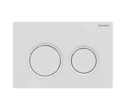 Geberit Omega20 - Bedieningsplaat, Mat Wit 115.085.01.1