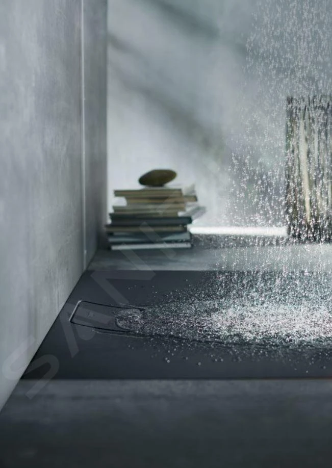 Duravit Stonetto - Douchebak 900x800 Mm, Antraciet Mat 720145680000000 - Afbeelding 4