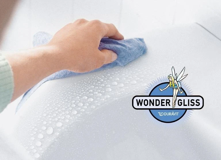 Duravit Darling New - Wandcloset Voor Bidet Wc Bril SensoWash, Met WonderGliss, Alpine Wit 25445900001 - Afbeelding 5