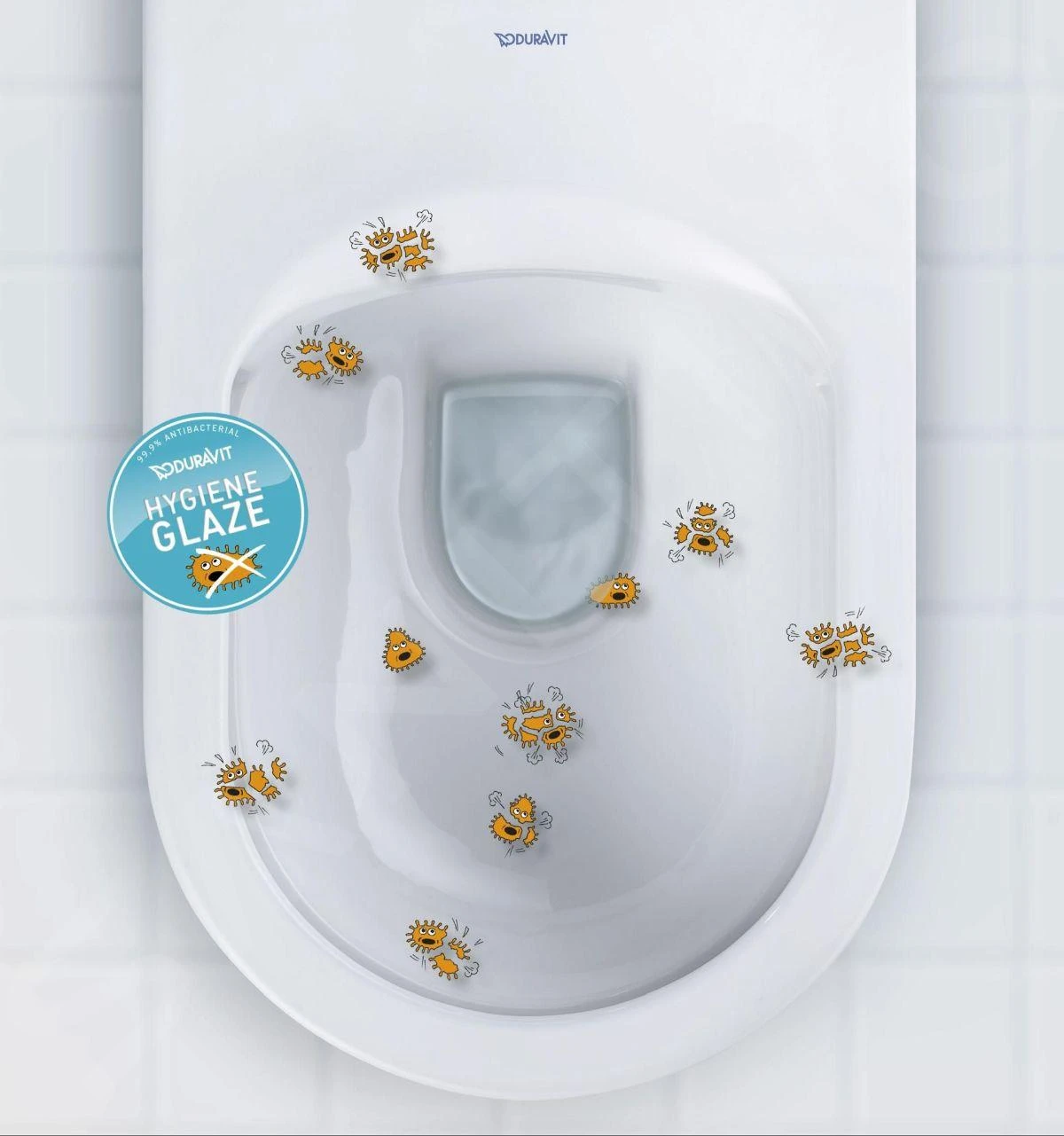 Duravit DuraStyle - Urinoir, Waterloos, HygieneGlaze, Wit 2808302000 - Afbeelding 3