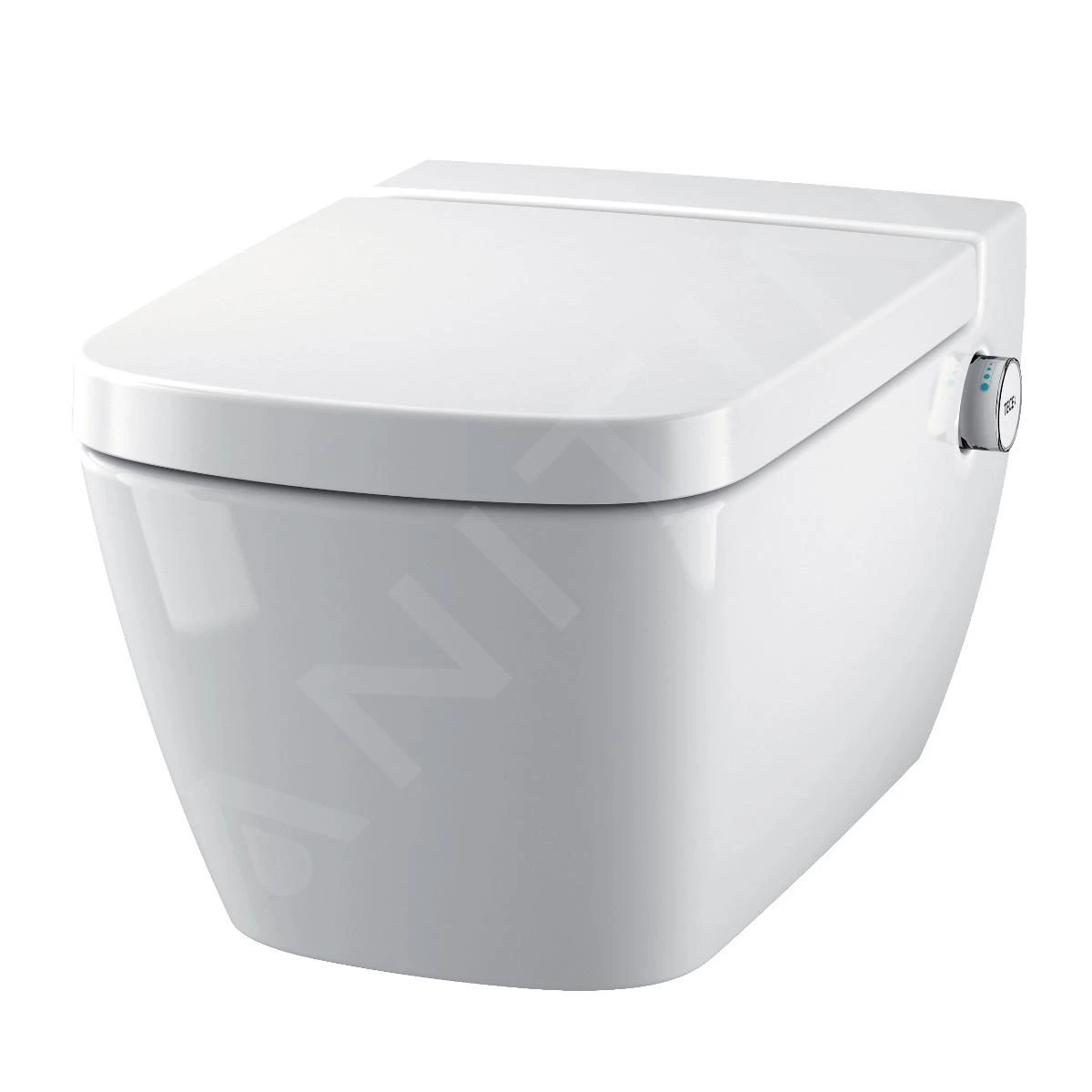 Ideal Standard ProSys - Toiletset- Inbouwreservoir, Douche-WC, WC-zitting TECEone, Oleas M1 Bedieningsplaat, Rimless, SoftClose, Wit ProSys80M SP130 - Afbeelding 4