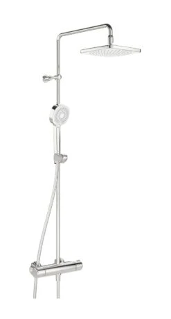 Hansa Micra - Doucheset Style 200 Met Thermostaat, Thermo Cool, ECO, Chroom 44350230