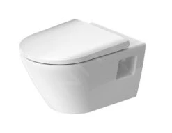 Duravit D-Neo - Hangend Toilet, Rimless, HygieneGlaze, Wit 2578092000