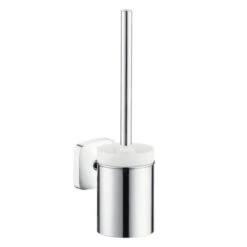 Hansgrohe PuraVida - Toiletborstel Met Houder, Keramiek/chroom 41505000