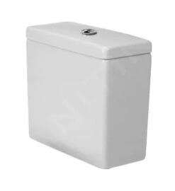 Duravit Starck 3 - Reservoir, Aansluiting Links Onderaan, Met WonderGliss, Alpine Wit 09320000011