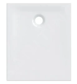 Geberit Nemea - Vierkante Douchebak 1000x800 Mm, Glanzend Wit 550.573.00.1