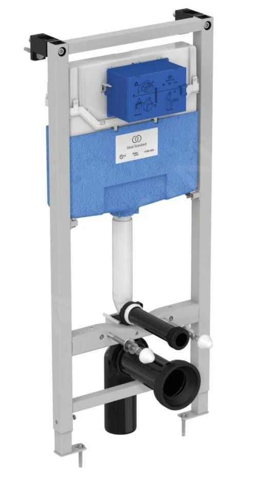 Ideal Standard ProSys - Toiletset- Inbouwreservoir, Closet, WC-zitting Tesi, Oleas M1 Bedieningsplaat, Rimless, SoftClose, Wit ProSys120M SP10 - Afbeelding 6