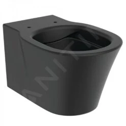 Ideal Standard Connect Air - Hangend Toilet Rimless, Zwart E2288V3