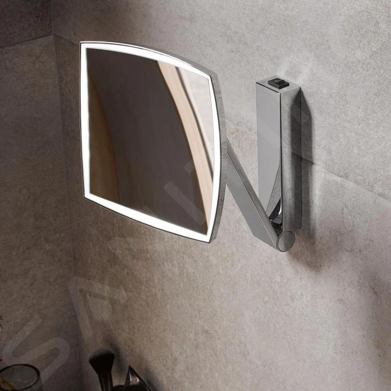 Keuco Make-up Spiegels - Make-up Spiegel Met LED-verlichting, Chroom 17613019004 - Afbeelding 3