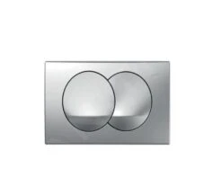 Geberit Delta - Bedieningsplaat, Mat Chroom 115.100.46.5